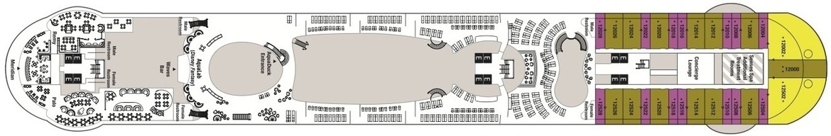 Disney Cruise Line Disney Dream & Disney Fantasy Deck plans Deck 12.jpg